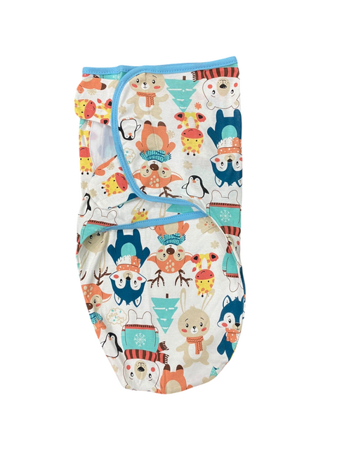 Cute animals summer swaddle