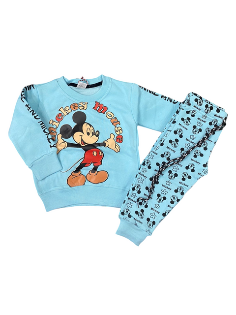 Blue mickey winter tracksuit