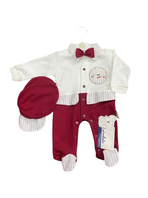 Turkish formal romper with cap