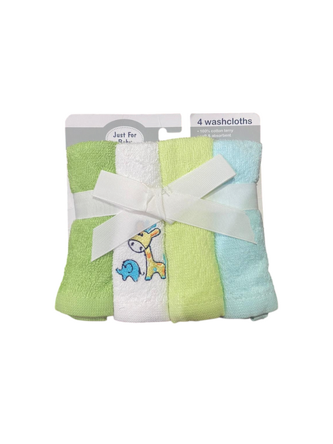 4 pcs washcloth set