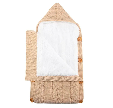 Woolen Sherpa swaddle