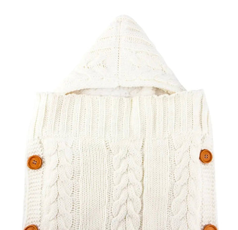 Woolen Sherpa swaddle