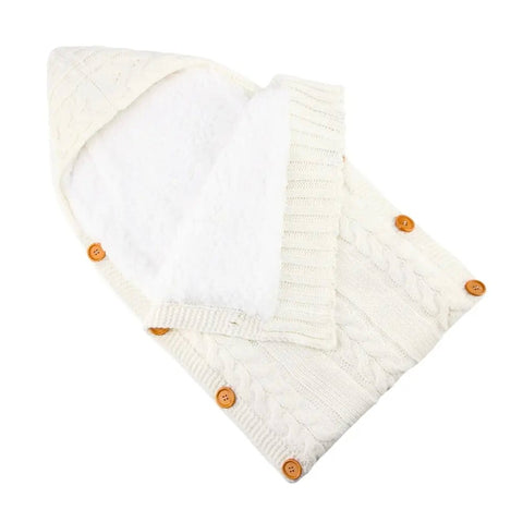 Woolen Sherpa swaddle