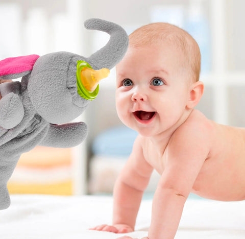 Grey elephant feeder cover
