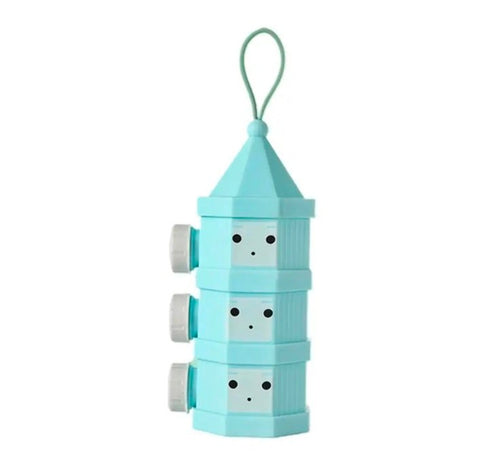 Blue 3 layer Milk container