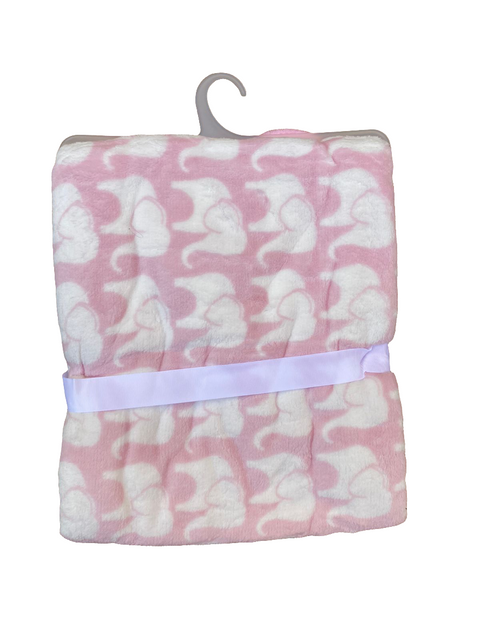 Hooded fleece blanket