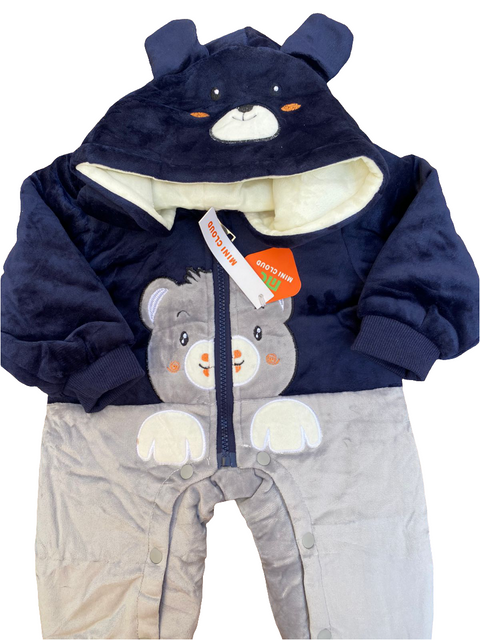 Blue grey bear jumper