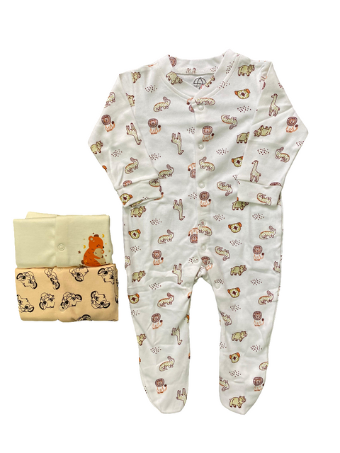 Pack of 3 rompers