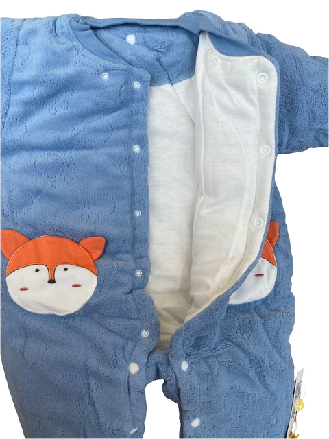Imported romper with cap