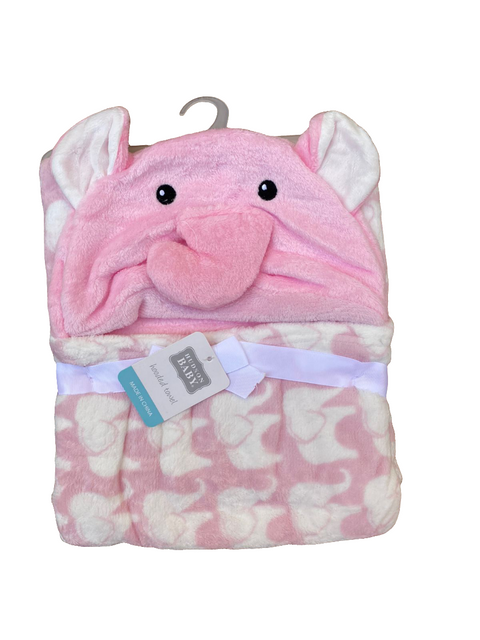 Hooded fleece blanket