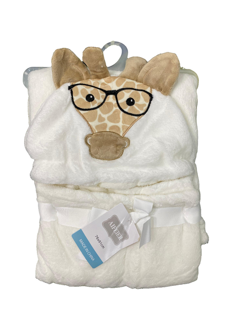 Giraffe character blanket
