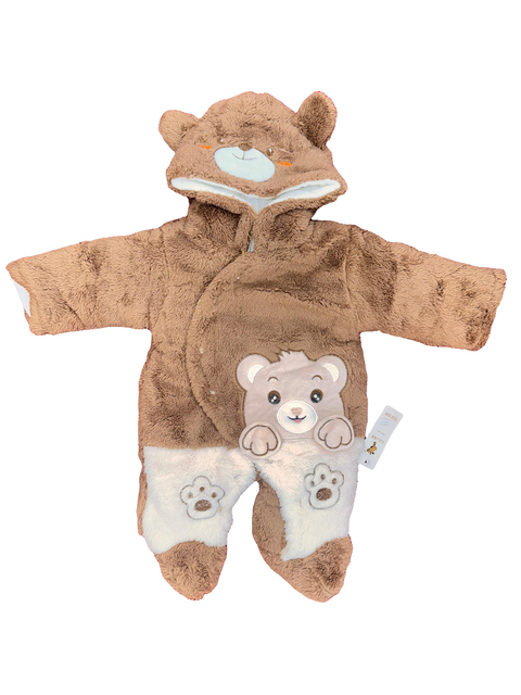 Brown bear fur jumper