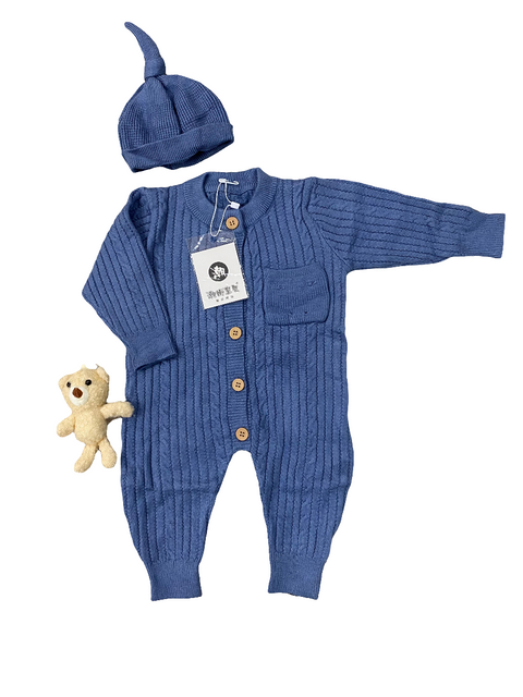 Imported wool romper
