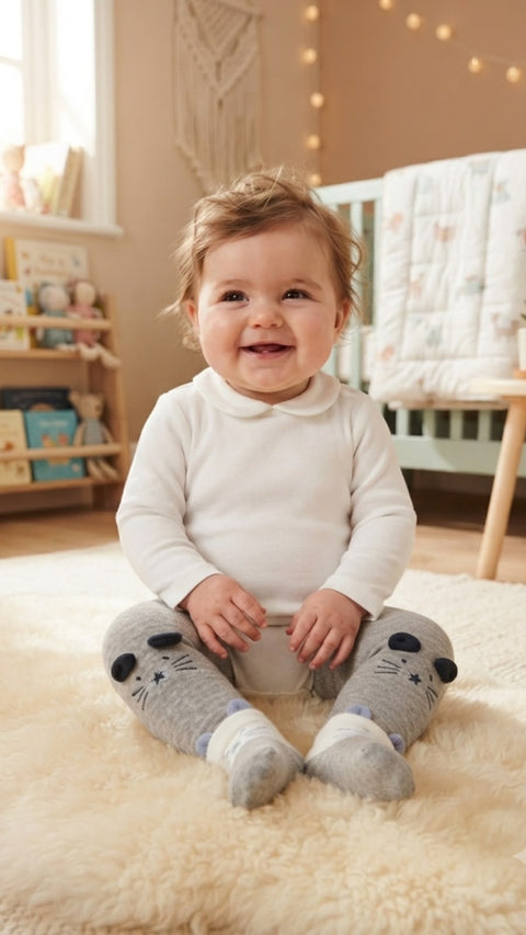Cute bear leggings set