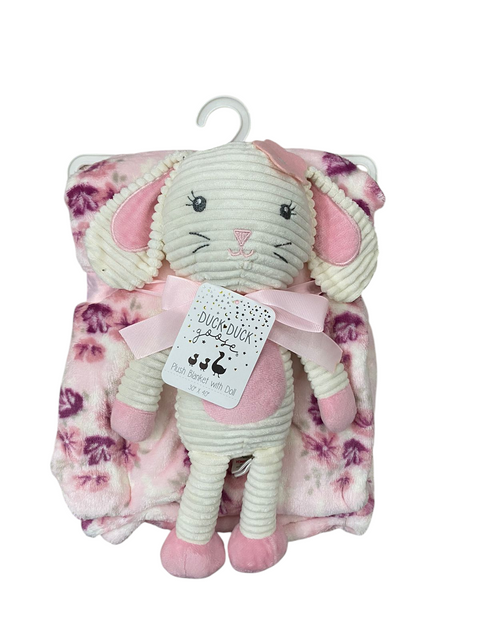 Cute rabbit toy blanket