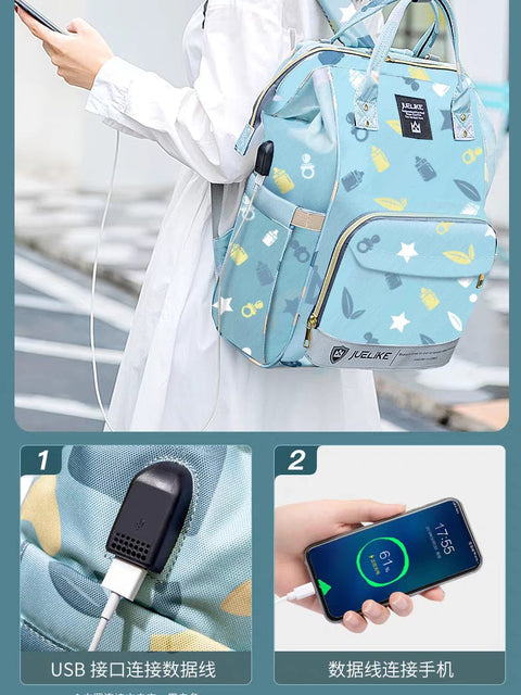 Jeulike blue bag pack
