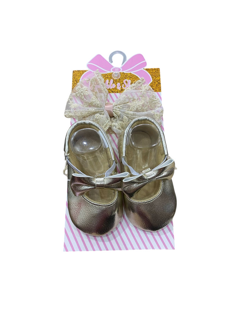Golden shoes set