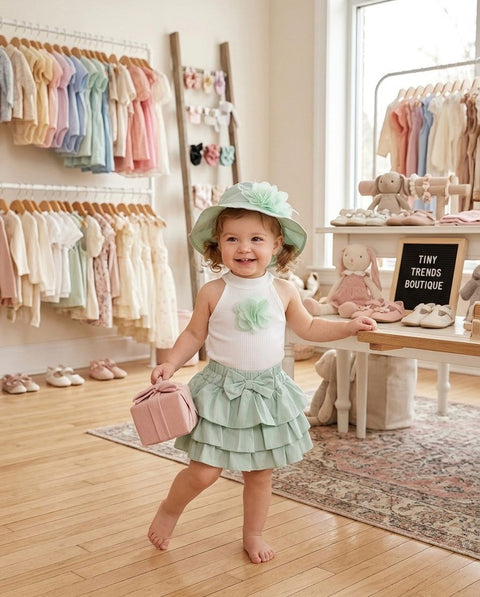 Net floral summer set