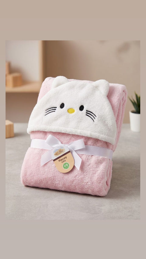 Hello kitty hooded blanket