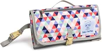 Diaper changing clutch