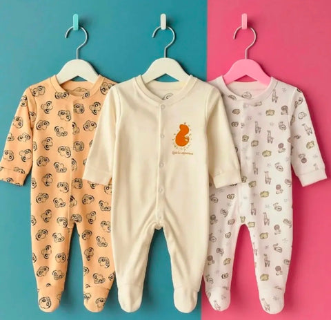 Pack of 3 rompers
