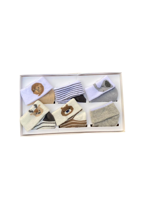 Hudson 6 pcs socks set