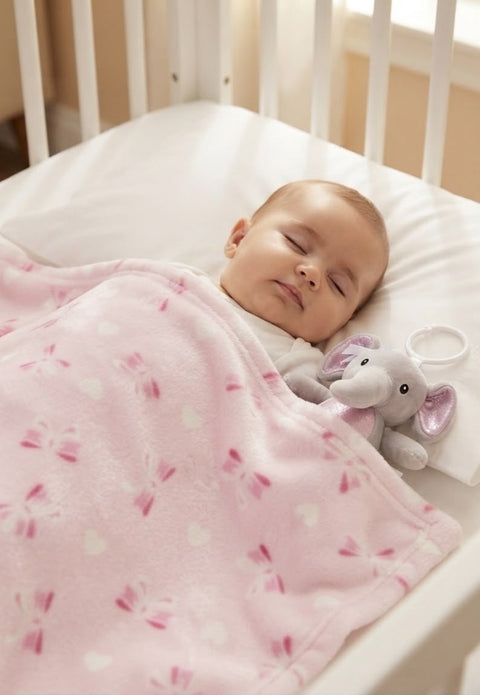 Rosy bows and Ellie cuddle set