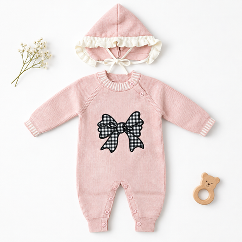 Rosie Bow Romper Set
