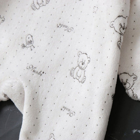White plush jumper