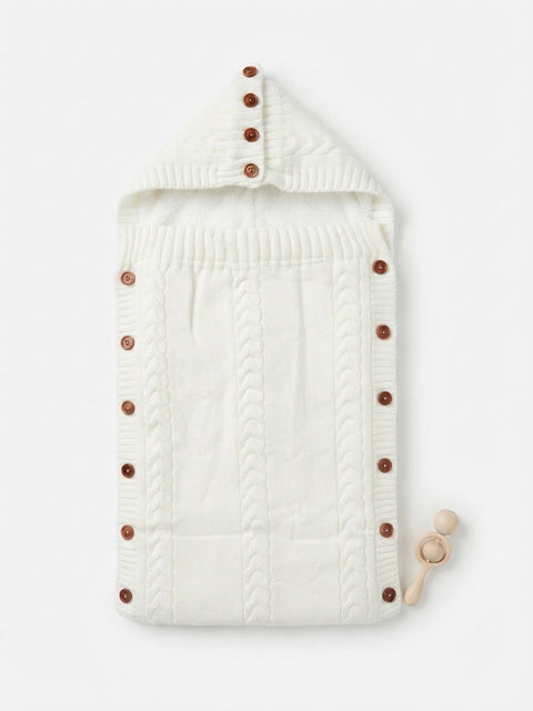 Classic Cream Knit sleeping bag