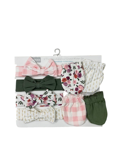 Headband and mitten set