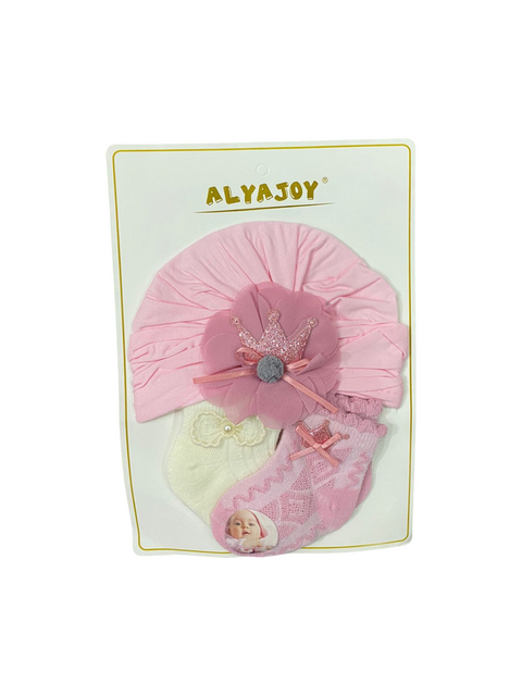 Super adorable turban cap set