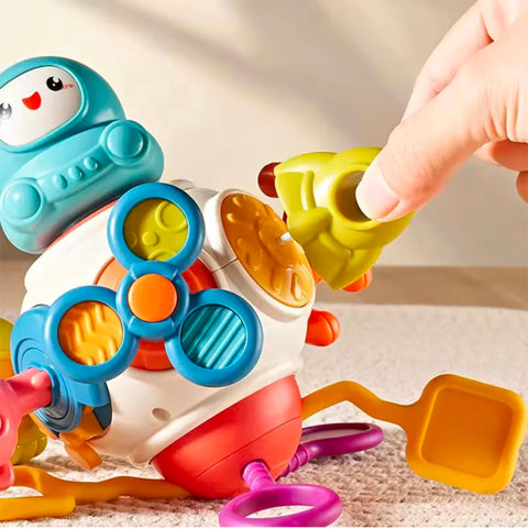 8 in 1 space cube sensory toy