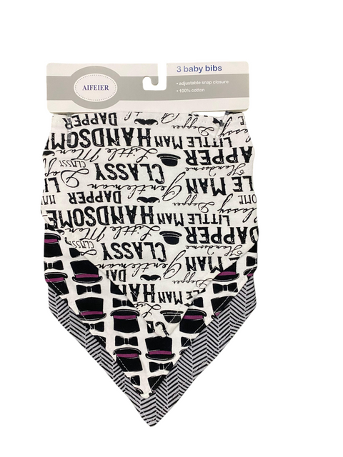 Pack of 2 bandana bibs