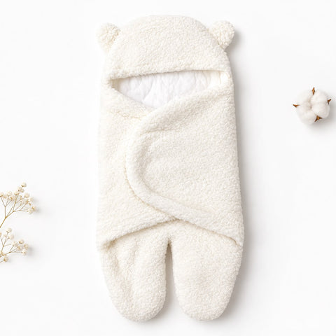 The cuddle white swaddle