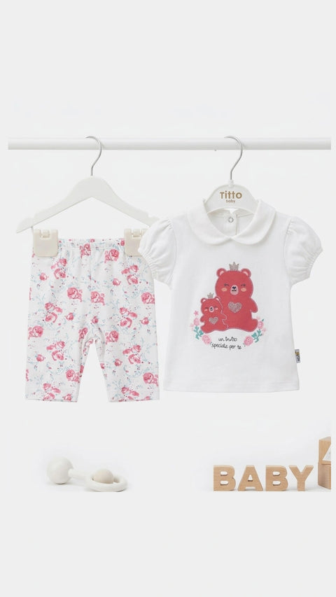 Baby and mama bear summer set