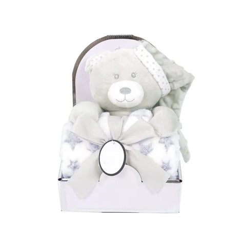 Bear toy blanket