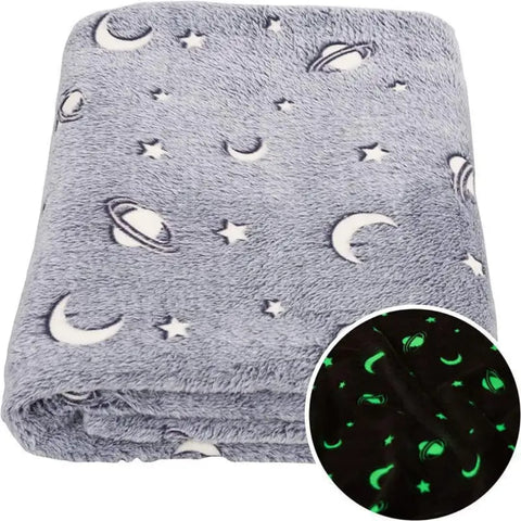 Premium dark in the glow blanket