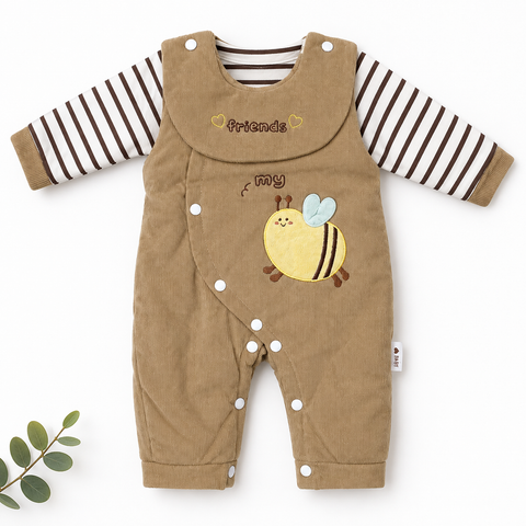 Cozy Bumblebee Striped jumper