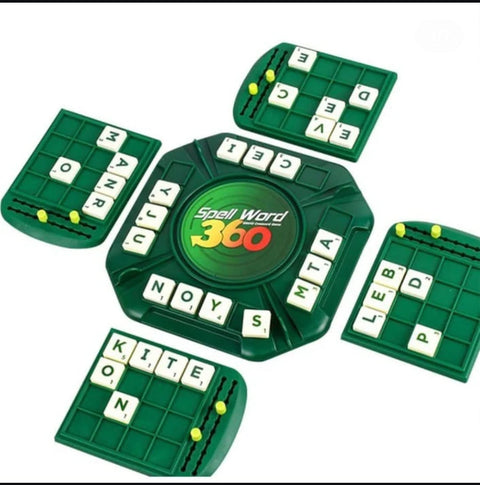 Spell word 360 board game