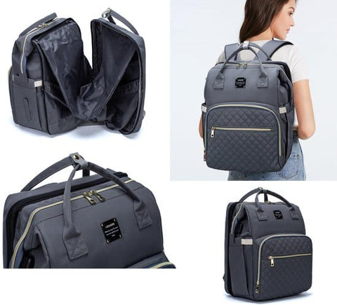 Grey 2_in_1 bed bag
