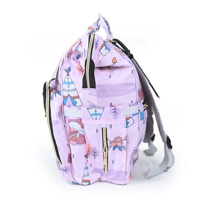 Jeulike purple fox bag pack