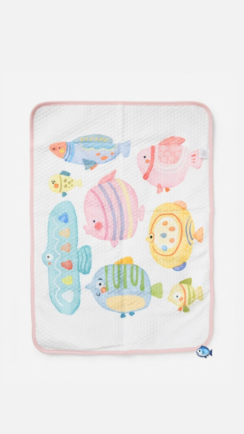 Baby's favourite fish tank changing mat
