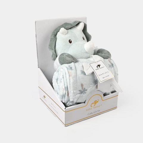 Rhino toy blanket