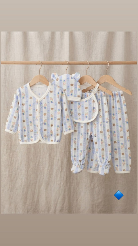 The teeny teddy trio set