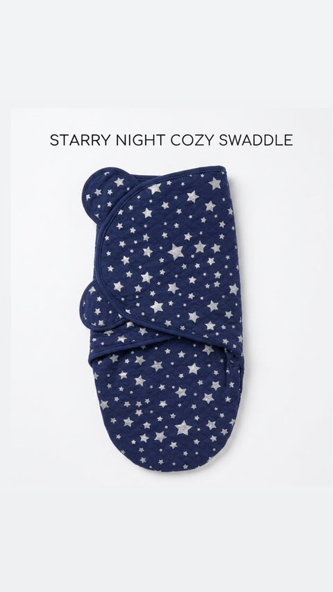 Shining star quilted swaddle