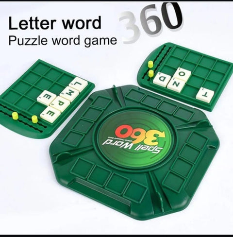 Spell word 360 board game