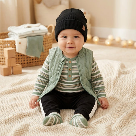 Dashing 4 pcs winter dress