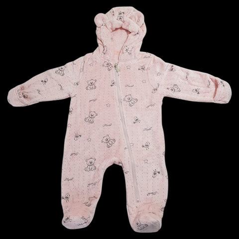 Pink plush jumper