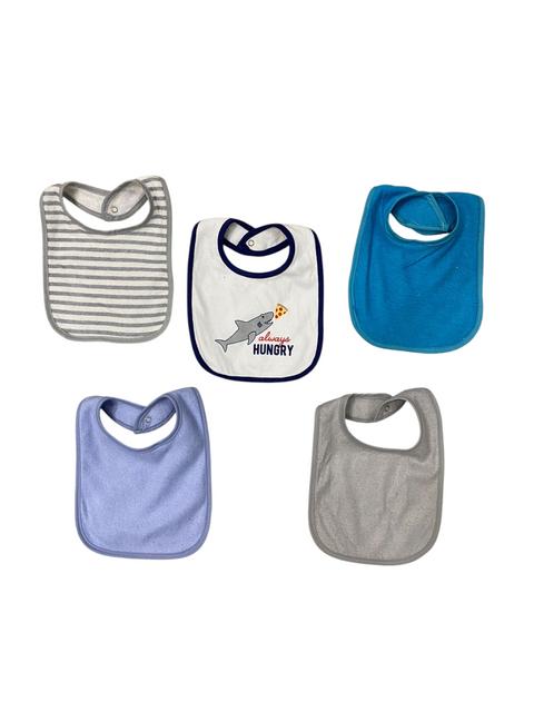 Pack of 5 towel bibs